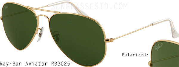 Ray-Ban 3025 compare difference