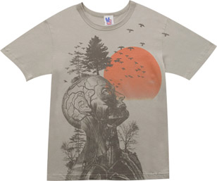 human tree 80s tshirts