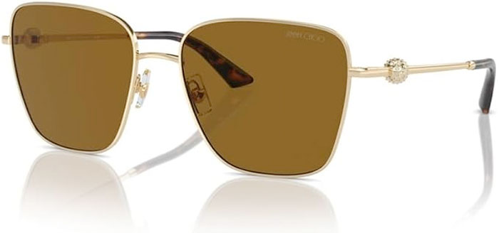 Jimmy Choo gold brown