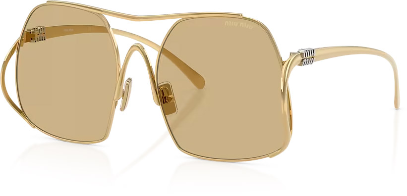 Miu Miu MU A55S gold