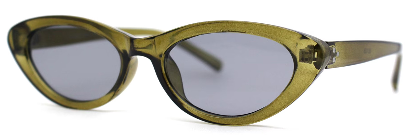 SA106 green cat-eye sunglasses