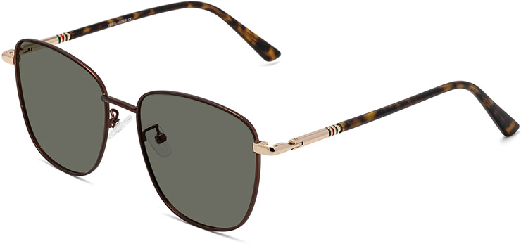 Yesglasses Love Gold Tortoise