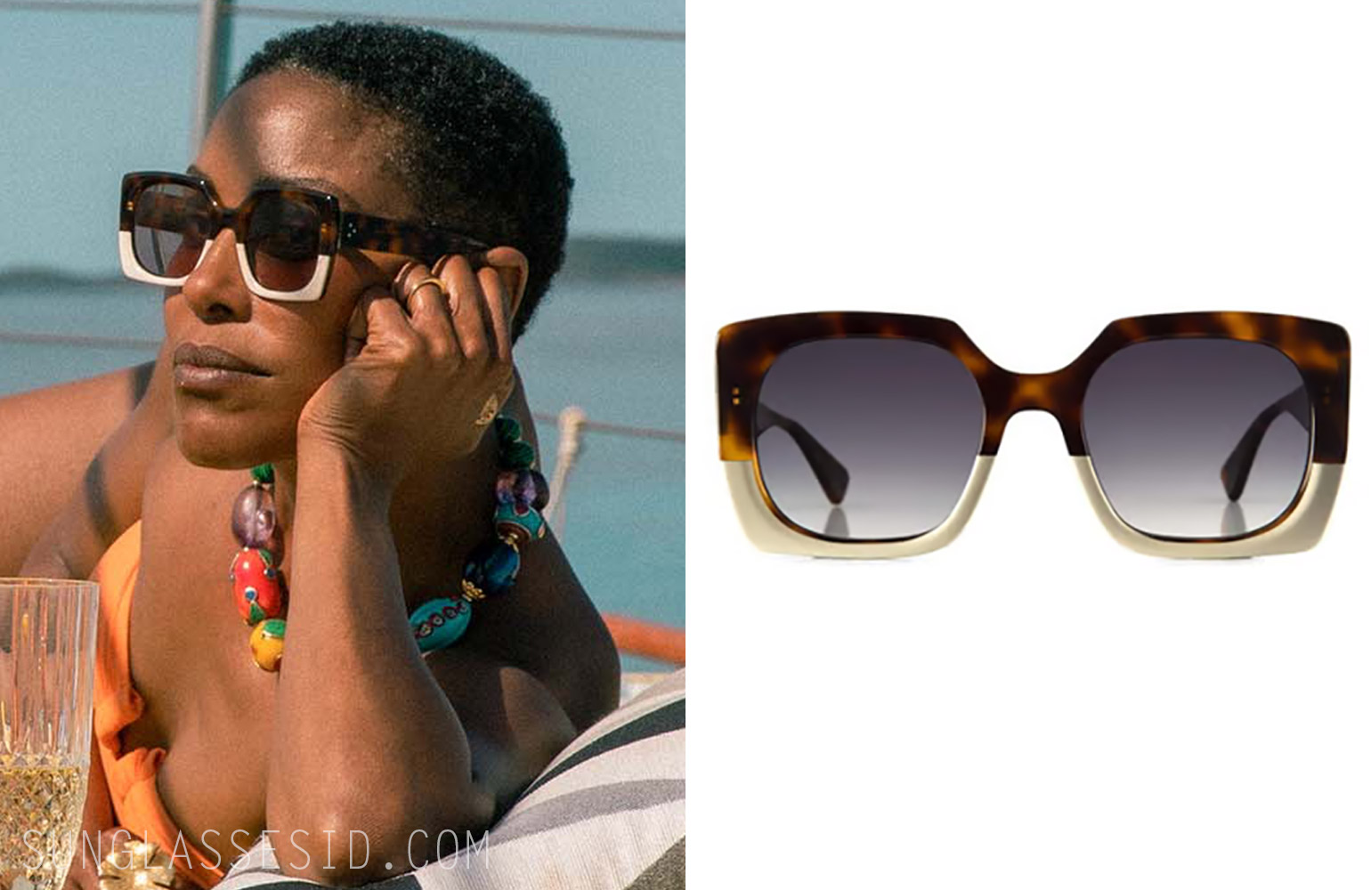Christine Adams Jules sunglasses in Malice