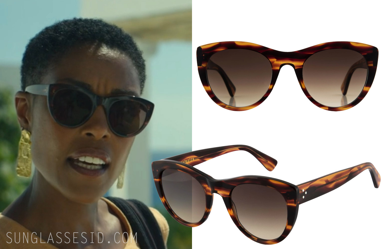 christine adams curry paxton sunglasses in malice