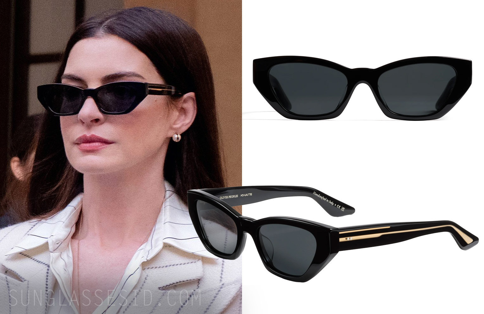 Anne Hathaway wears Oliver Peoples x Khiate in The Devil Wears Prada 2
