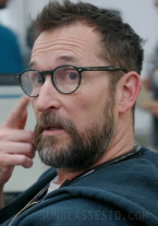 Noah Wyle wears Cremieux Soho eyeglasses in The Pitt.