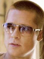 Brad Pitt wearing Diesel Cobretti in the movie Ocean's Twelve