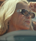 Ali Larter wears Dior 30Montaigne sunglasses in Landman Season 2, Episode 10.
