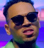 Chris Brown wears Dior Homme Composit 1.0 sunglasses in the music video Fun.