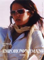 Eva Green wearing Emporio Armani 9158 sunglasses in a 2004/2005 Emporio Armani D