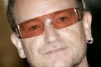 U2 frontman Bono with his classic Emporio Armani 9285 sunglasses