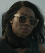 Amanda Warren wears Gentle Monster Jennie Kuku YC1 sunglasses in The Night Agent.