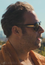 Seth Rogen wears Jacques Marie Mage Grand Prix sunglasses in Good Fortune.