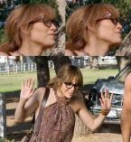 Jennifer Lopez wearing the eyeglasses in The Back-Up Plan