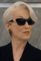 Meryl Streep wears Jimmy Choo Solene JC5030U sunglasses in  The Devil Wears Prada 2