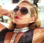 Kim Cattrall wearing Roberto Cavalli Corniola sunglasses in Sex And The City 2