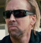 Nicolas Cage wearing Oakley Fuel Cell sunglasses in the movie Drive Angry 3D