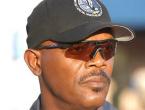 Samuel L. Jackson wears Oakley M Frame Hybrid sunglasses in the movie S.W.A.T.