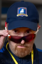 Brendan Hunt wears Oakley OO9313 EV Zero Path sunglasses in Season 4 of Ted Lasso.