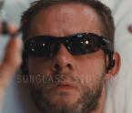 Character Sin (played by Dominic Monaghan) wears Oakley Thump Pro sunglasses in Soldiers of Fortune