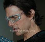 Tom Cruise wears custom made Oakley Wind Jacket glasses in Mission: Impossible –