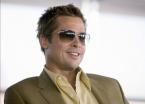 Brad Pitt wearing Oliver Peoples Strummer in the movie Ocean's Thirteen