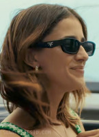Benedetta Porcaroli wears Prada PR B06S sunglasses in Season 2, Episode 6 of The Gentlemen.