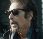 Actor Al Pacino wears Ray-Ban RB 2140 Wayfarer sunglasses in The Humbling