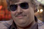 John Candy wearing Ray-Ban 3029 Outdoorsman sunglasses in The Blues Brothers