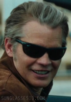 Timothy Olyphant wears Ray-Ban RB4089 Balorama sunglasses in the series Lucky