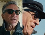 Robert DeNiro wears Ray-Ban RB 2140 Wayfarer sunglasses in the movie Joy.