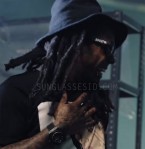Lil Wayne wears Thrasher Skate and Destroy sunglasses in the Nicki Minaj music video Only.
