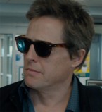Hugh Grant wears a Wayfarer style pair of sunglasses in The Rewrite