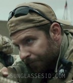 Bradley Cooper wears Wiley X sunglasses in American Sniper.