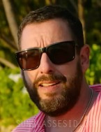 Adam Sandler wears a pair of black DSO Tripper sunglasses in the Netflix movie Murder Mystery 2 (2023).