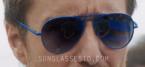 Sam Rockwell wears blue aviator sunglasses in The Way Way Back