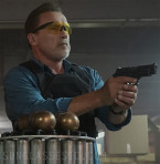 Arnold Schwarzenegger wears Cordova E01B30 Opti Safety Glasses in episode 5 of the Netflix series FUBAR (2023).