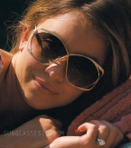 Sydney Sweeney wears vintage Dior 2056 Butterfly sunglasses in Season 3, Episode 1 of Euphoria.