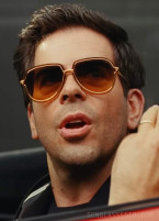Eli Roth wears DITA Nightbird-Three sunglasses in the HBO series The Idol (2023).