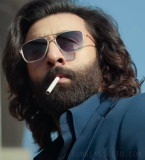 Ranbir Kapoor wears GIGI Studios Jagger sunglasses in the 2023 movie Animal.