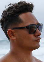 Kekoa Kekumano wears I-Sea Ryder sunglasses in the series Rescue: HI-Surf.