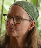 Jodie Foster wears LA Eyeworks eyeglasses in the 2023 movie Nyad.