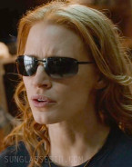 Jessica Chastain wears Maui Jim Ho'okipa MJ-407-02 sunglasses in the movie Zero Dark Thirty
