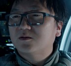 Masi Oka wears a pair of Oakley Chamfer eyeglasses in The Meg.