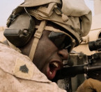 Sinqua Walls wears Oakley SI Ballistic M Frame 3.0 glasses in the movie Mending the Line.