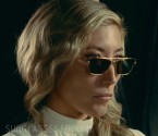 Dichen Lachman wears Oliver Peoples Evey 0OV1244S sunglasses in Jurassic World: Dominion.