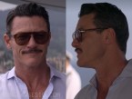 Luke Evans wears Persol 0649 sunglasses in Murder Mystery.