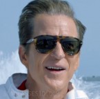 Matthew Modine wears a pair of Persol 649 sunglasses in the film Speed Kills.