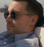 Kieran Culkin wears Persol PO5007ST sunglasses in Season 4 of the series Succession (2023).