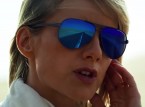 Mélanie Laurent wears Porsche Design P8649 sunglasses in the Netflix film 6 Underground.